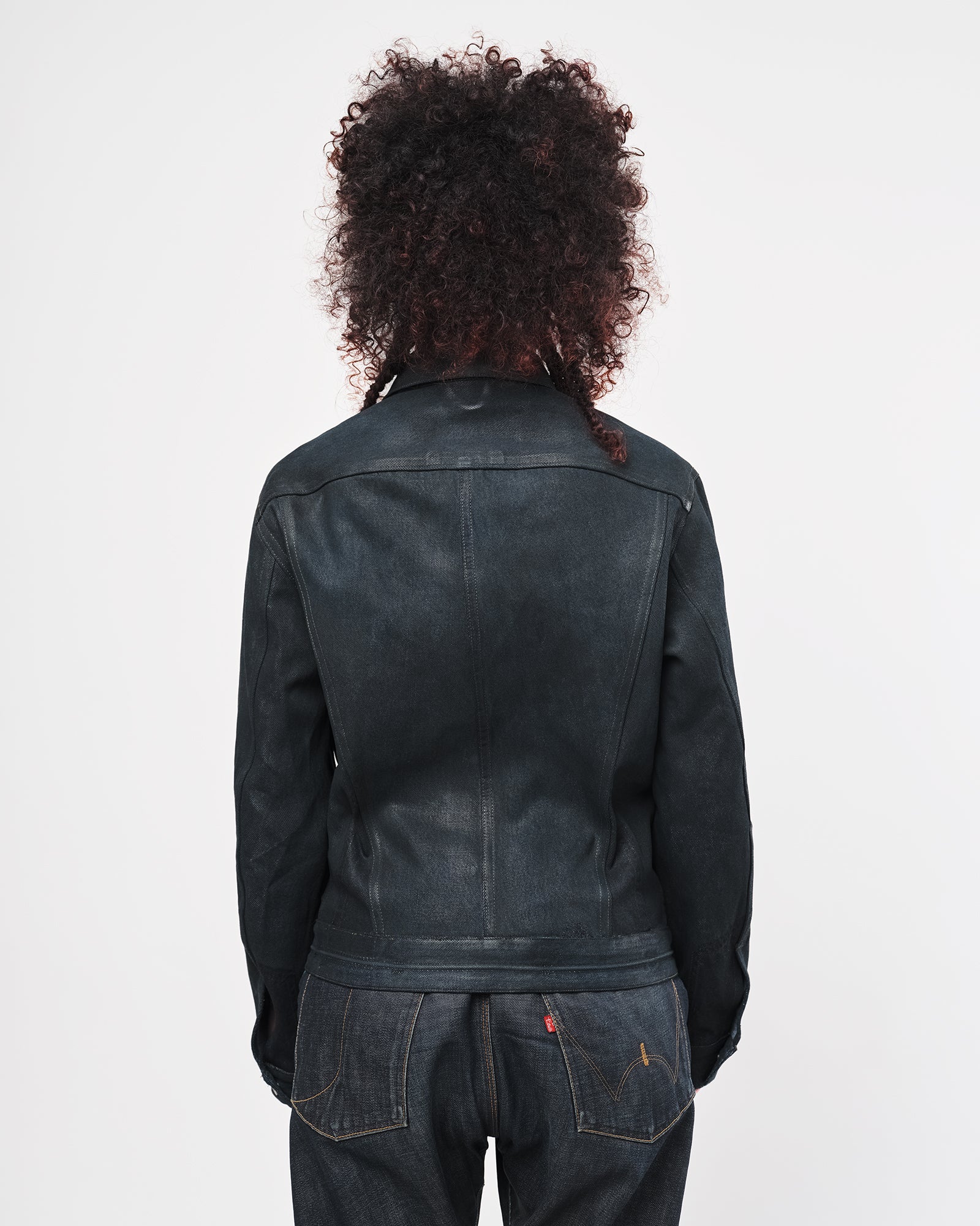 Painted Denim Type III Jacket