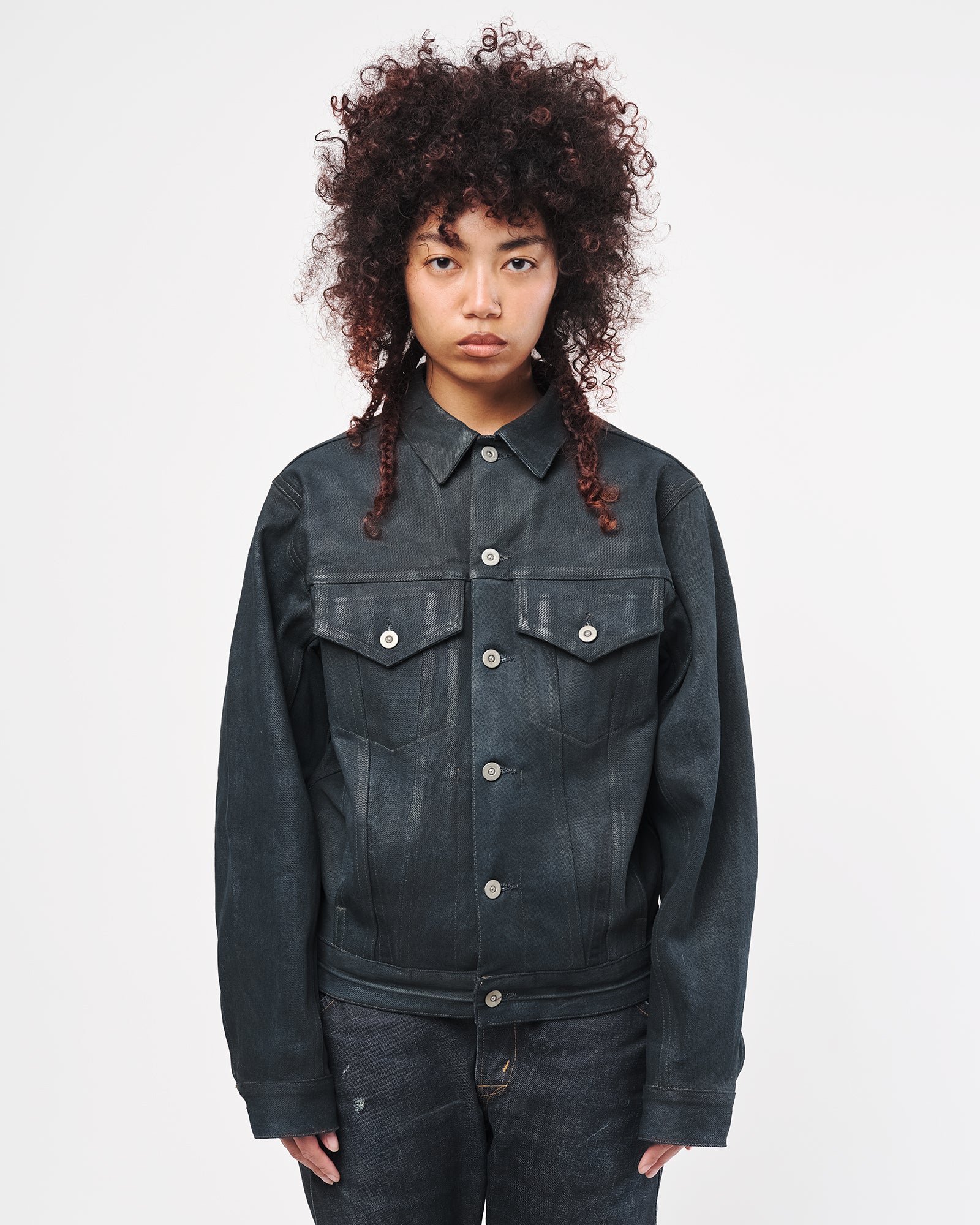 Painted Denim Type III Jacket