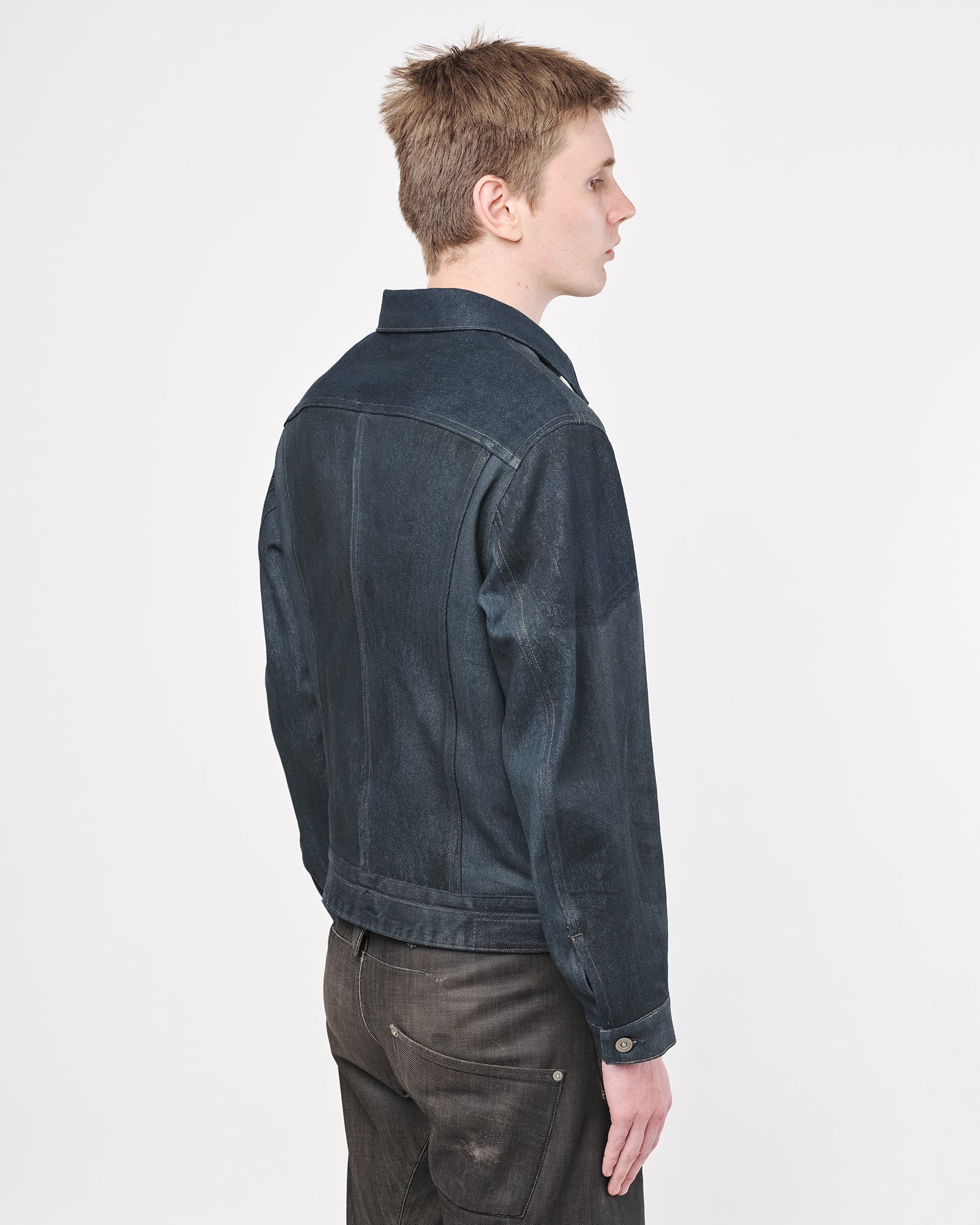 Painted Denim Type III Jacket