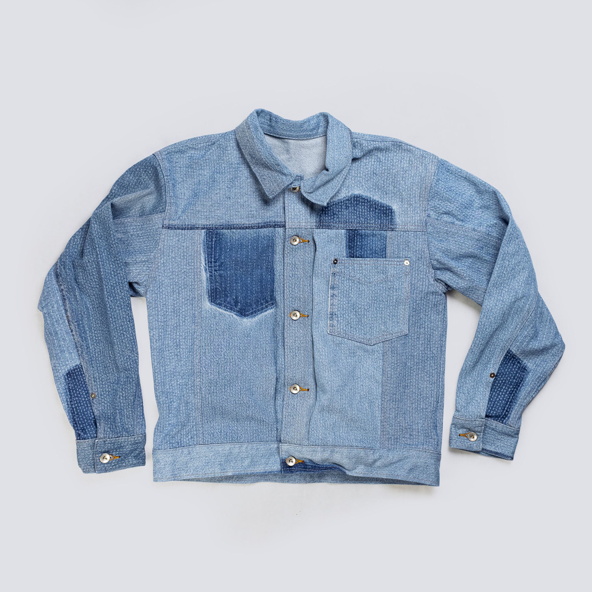 Laser Etched Denim Jacket