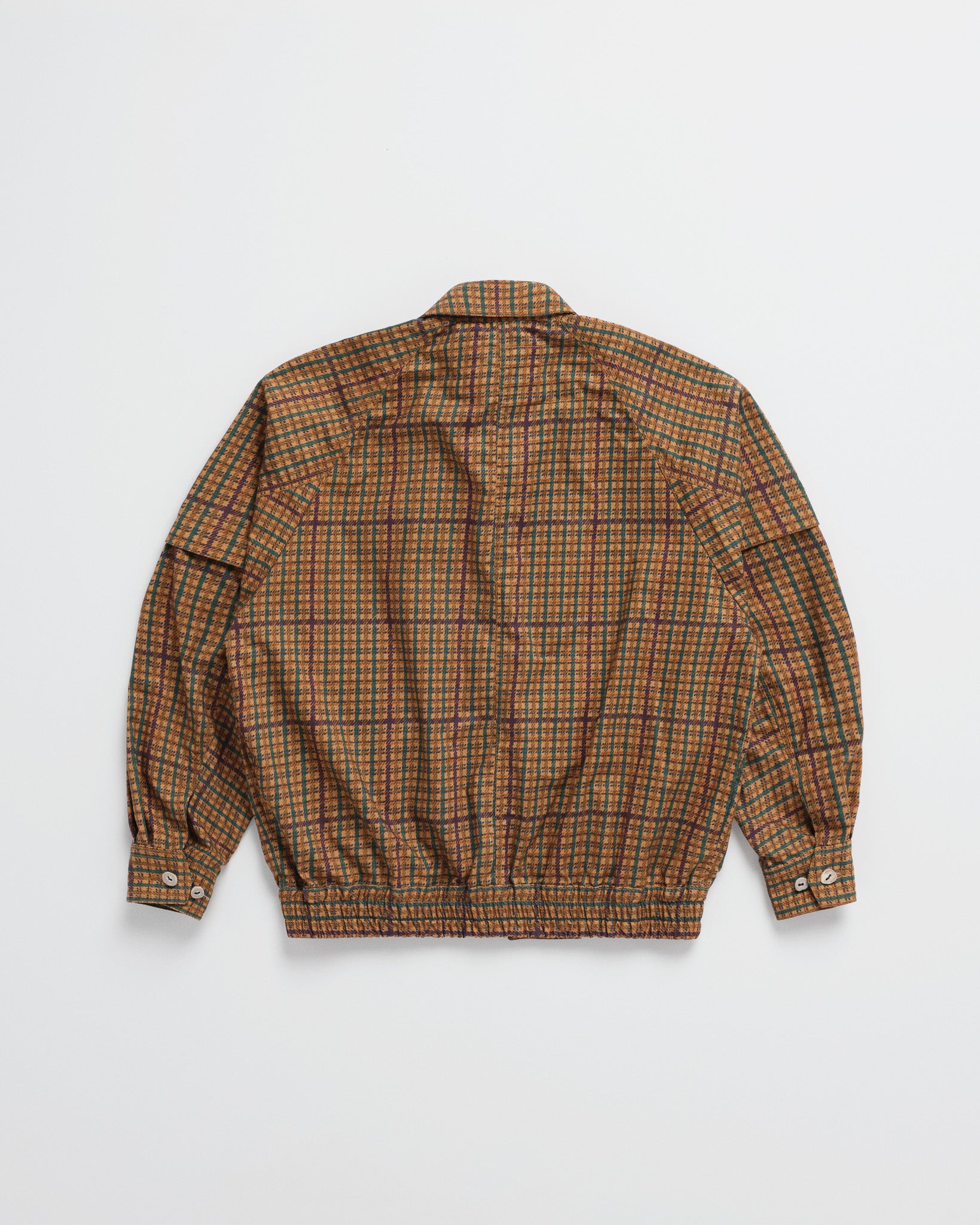 Plaid Windbreaker