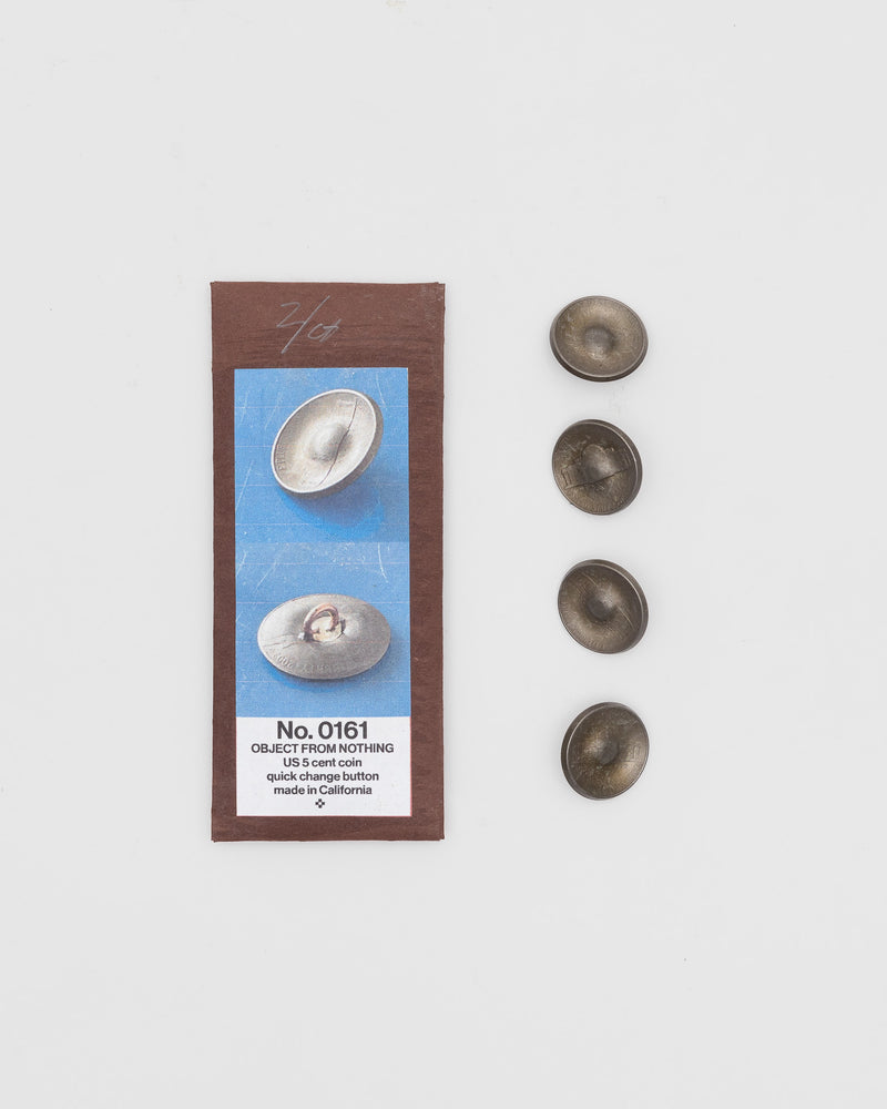 Nickel Ring Shank Button