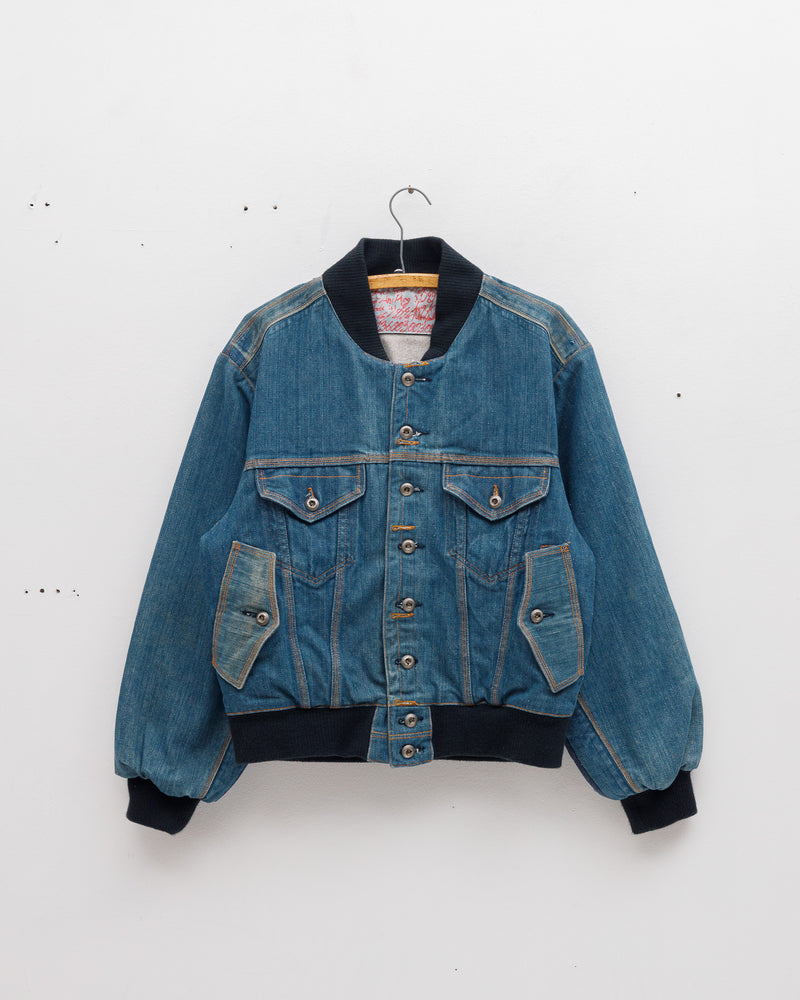 Denim Bomber Conversion