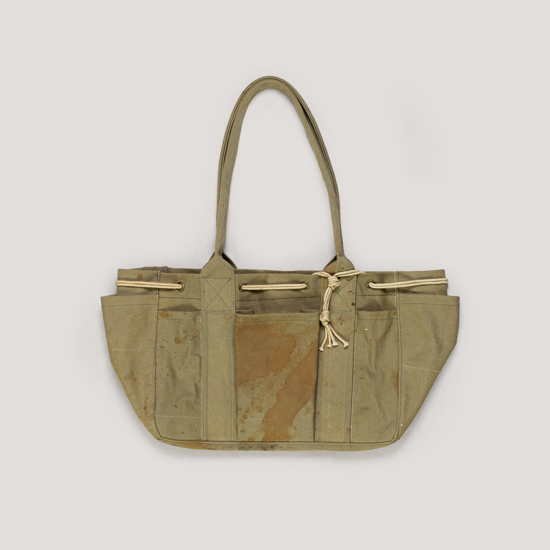 8 Pocket Tote Green